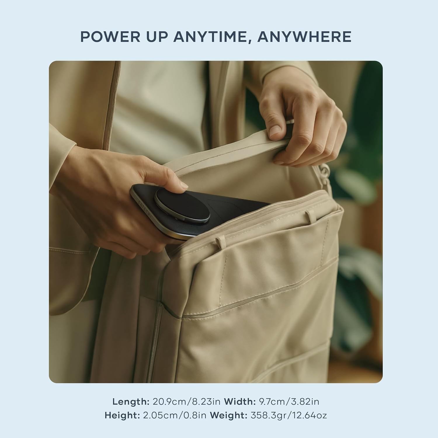 Qi2 Trio Wireless Charging Pad, 3 in 1 Wireless Charging Station, Qi2 15W Fast Charger for Iphone 17/16/15/14/13/12, 5W for Airpods and 5W for Apple Watch